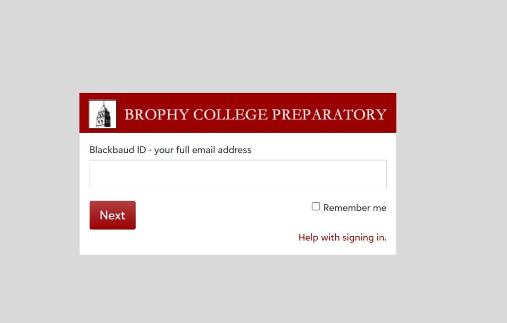 mybrophy login