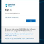 Mylambton Login