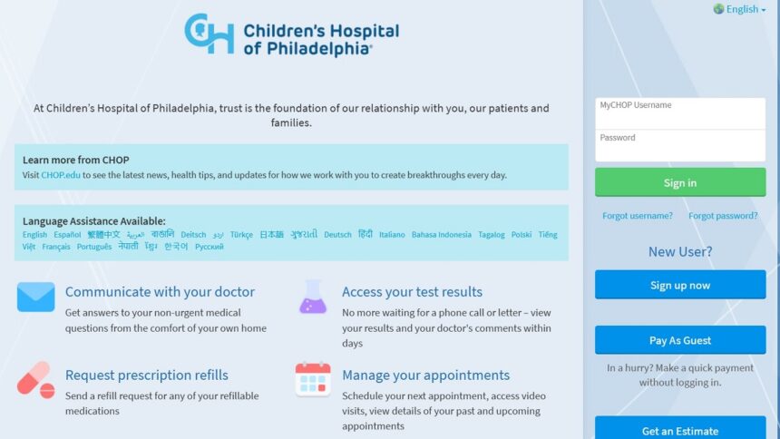 MyCHOP Login