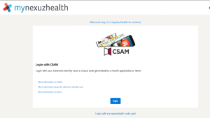 mynexuzhealth login