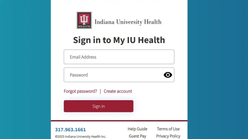 My iu health portal Login
