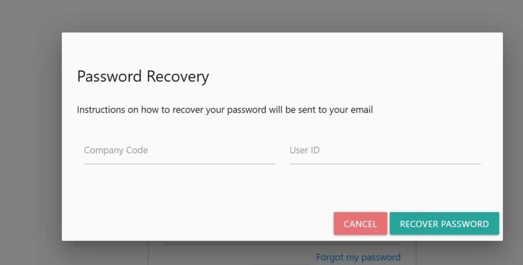 My.payrollpspi.net Forgot Password