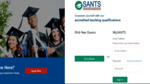 MySANTS Login