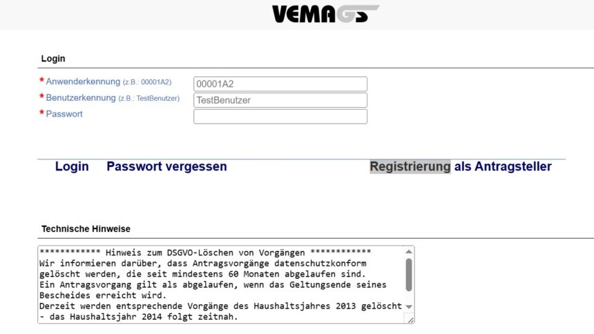 Vemags Login