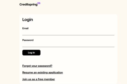 Creditspring Login