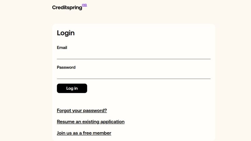 Creditspring Login