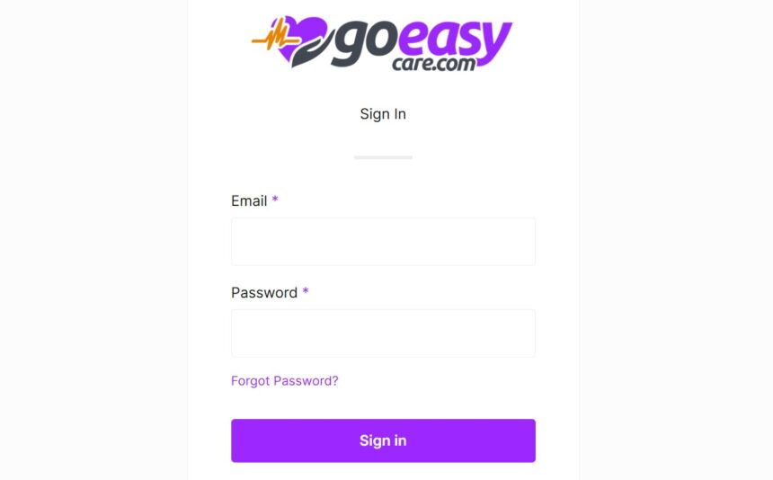 Goeasycare Login