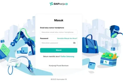 Kemnaker Go Id Login & Register New Account.Kemnaker.go.id