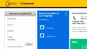 Maybank2e Login