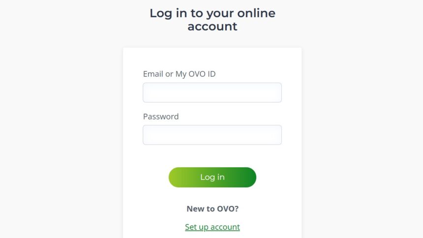 MyOvo Login