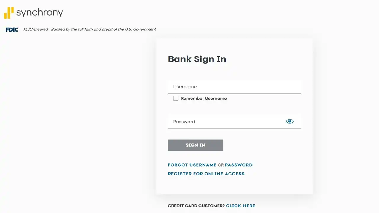 MySynchrony Login: Your Credit Card Management Online