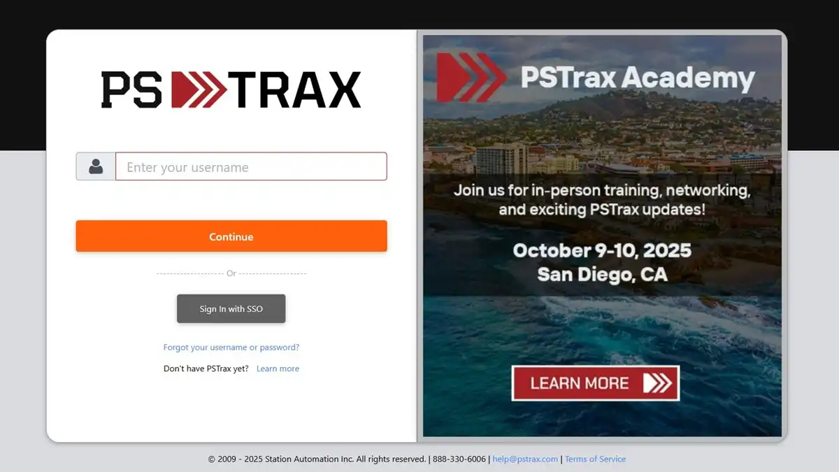 PSTrax Login & Effective Public Services