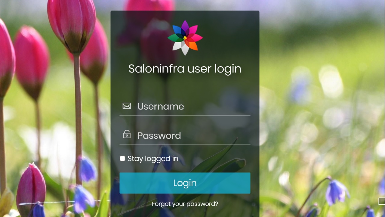Saloninfra Login & Create a New Account