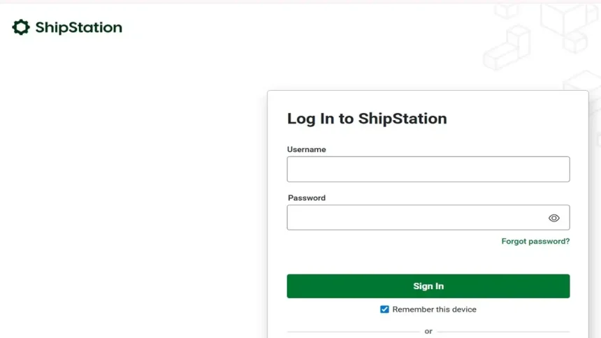 ShipStation Login