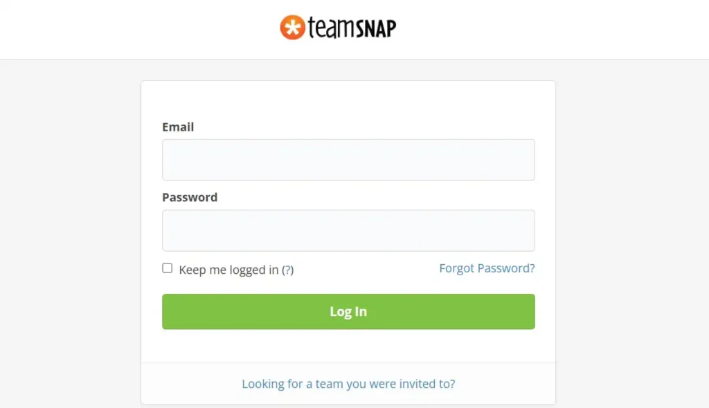 TeamSnap Login