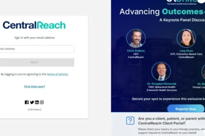 CentralReach Login & AI-Powered Digital Platform