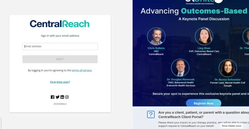 CentralReach Login & AI-Powered Digital Platform