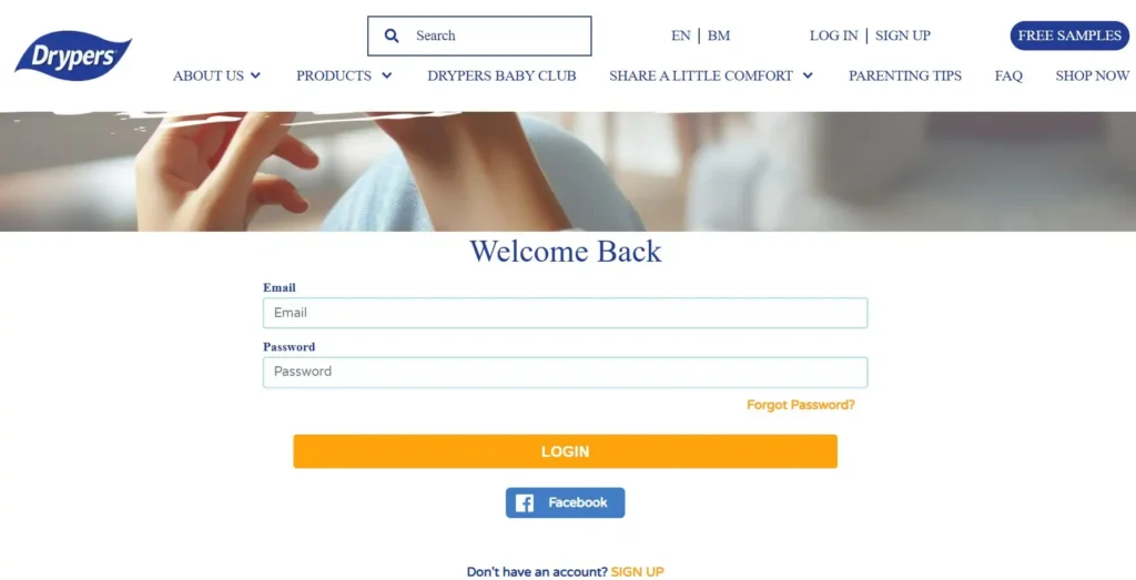 Drypers Login: A Complete Digital Guide for Malaysian Parents