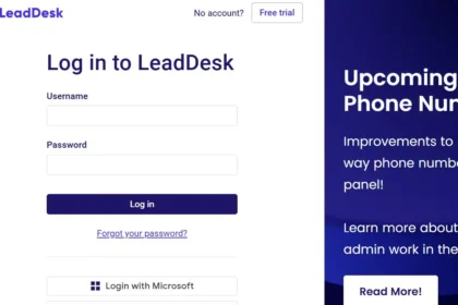 LeadDesk Login