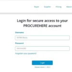 ProcureHere Login