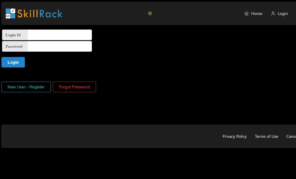 SkillRack Login & Sign-Up: Coding and Programming