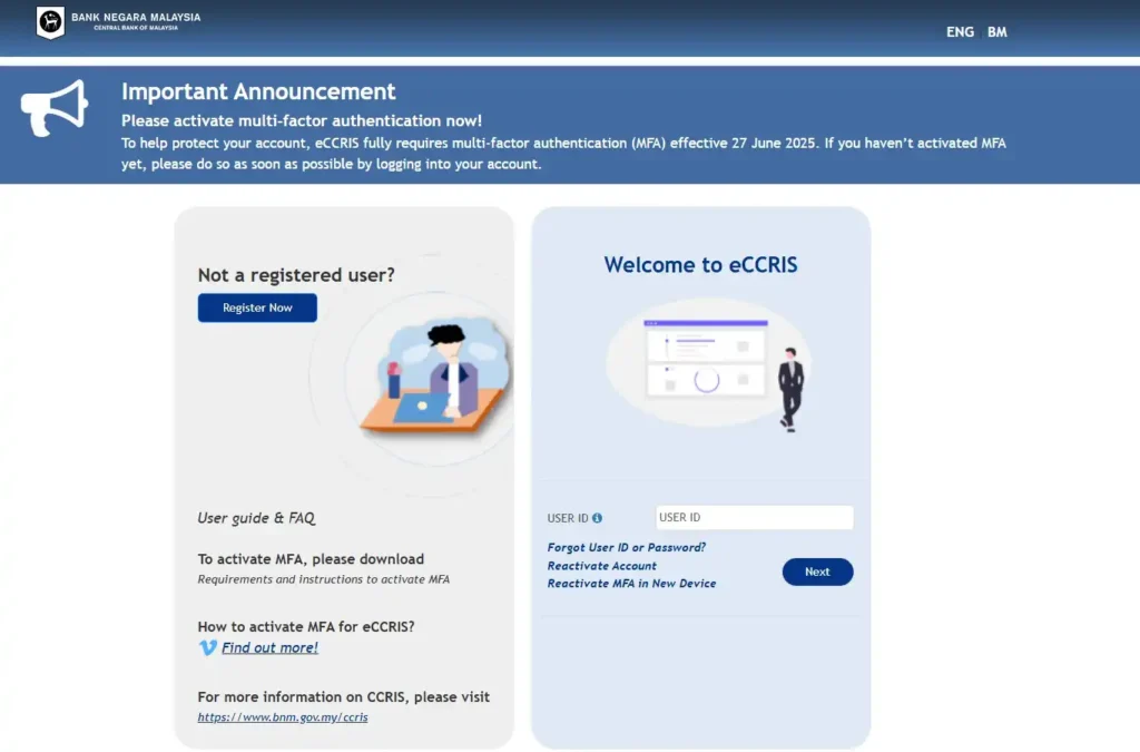 eCCRIS Login: Complete Guide to Credit Report Access