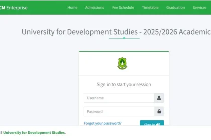 UCM UDS EDU GH Student Portal Login