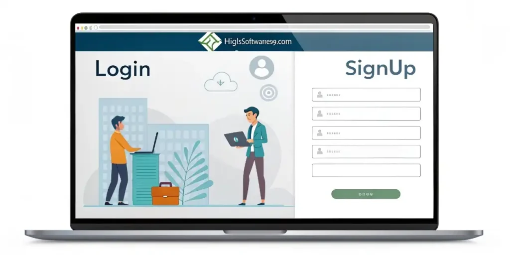 SEO by Highsoftware99.com: Login and Signup Steps