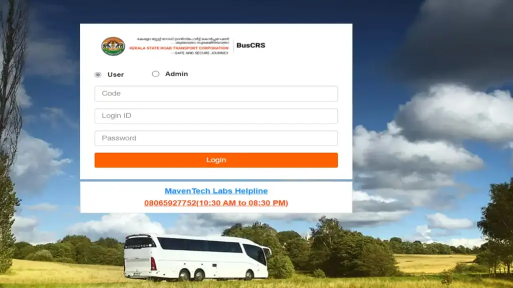 BusCRS Login