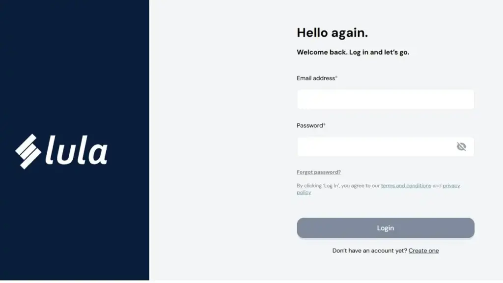Lulalend Login