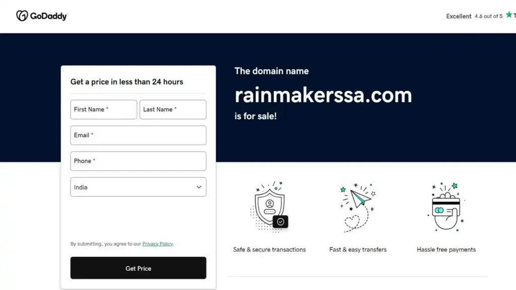 RainmakersSA Com Login