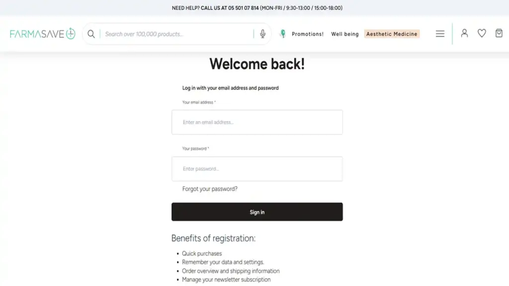 farmasave login
