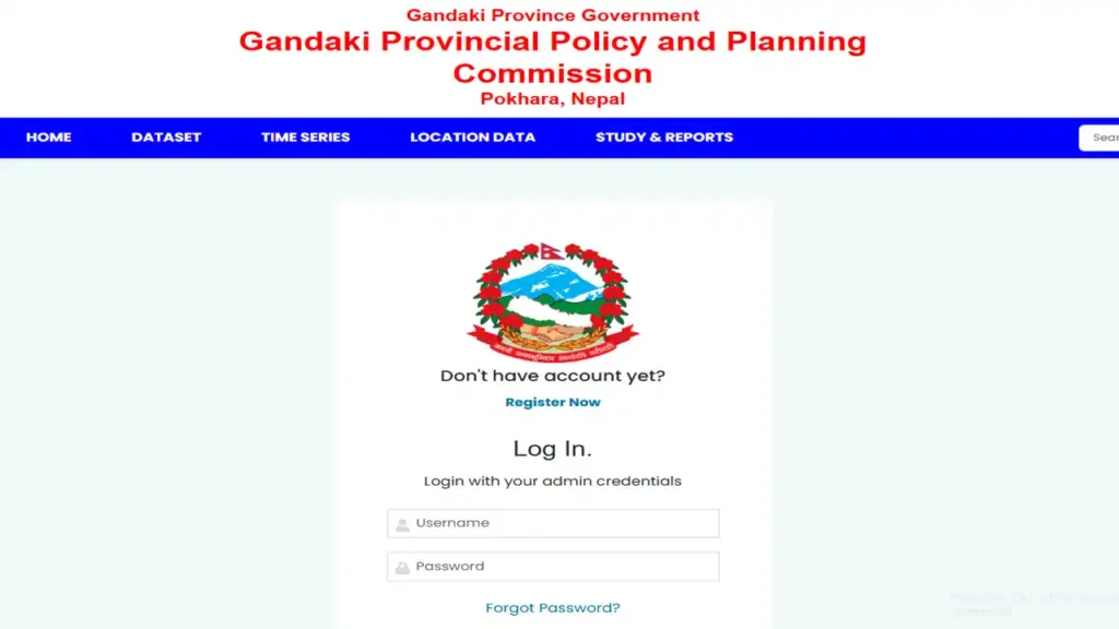 Ppsc.gandaki.gov.np Login