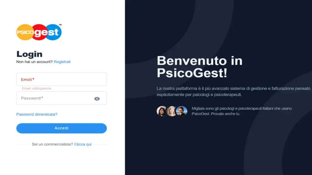 Psicogest Login