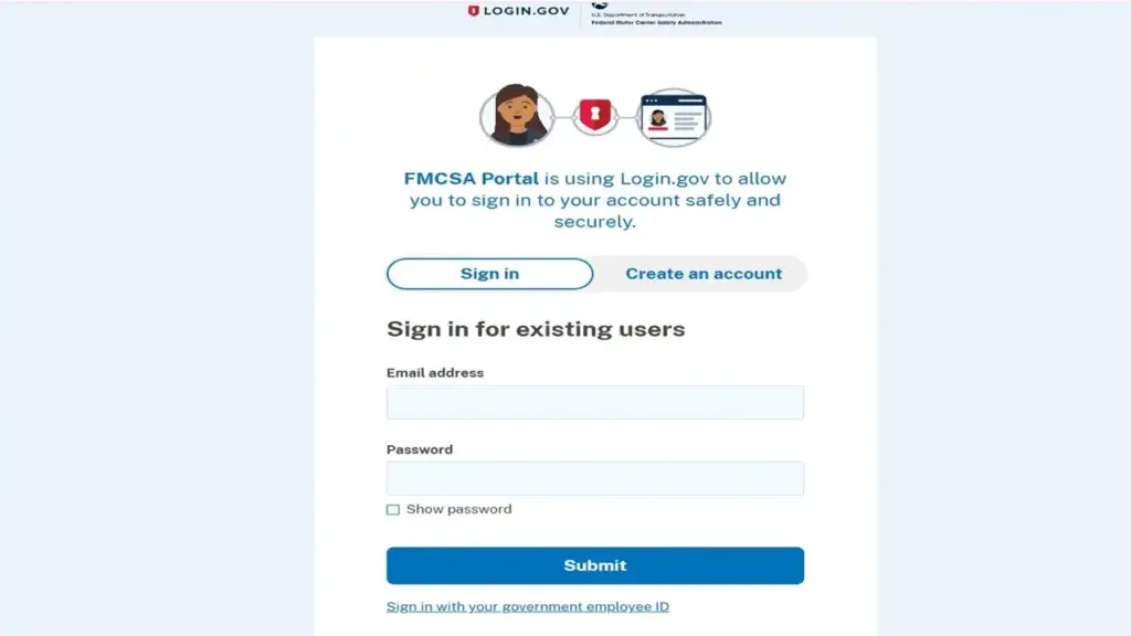 fmcsa portal login
