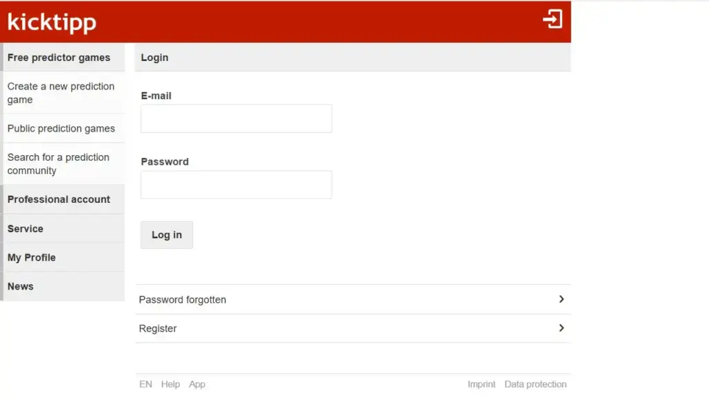 Kicktipp Login
