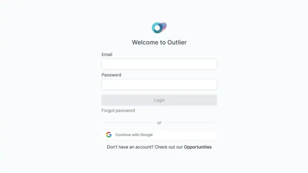 Outlier LoginOutlier Login