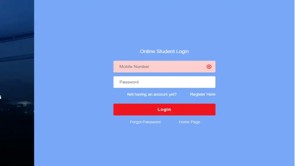 Sreedhars CCE Login