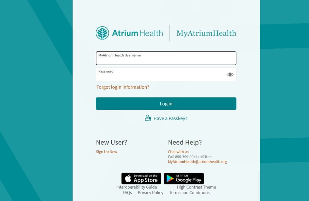 MyAtrium Login