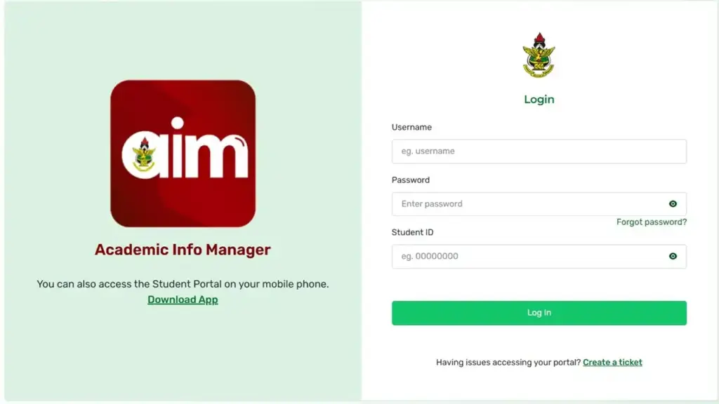 Vclass.knust.edu.gh Login