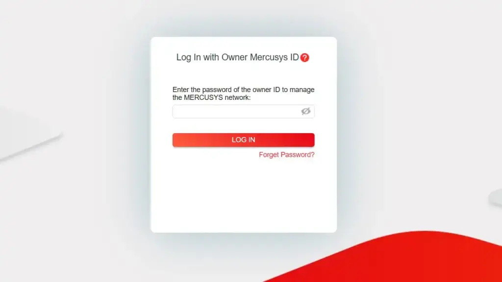 Mercusys Login