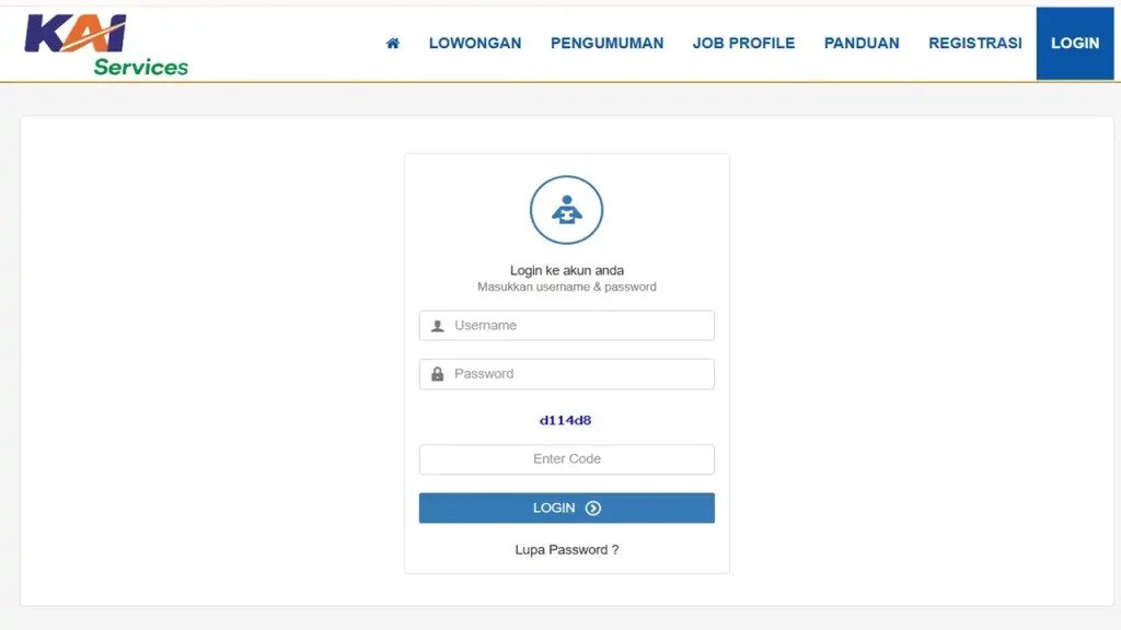 Karier.kai.id Login